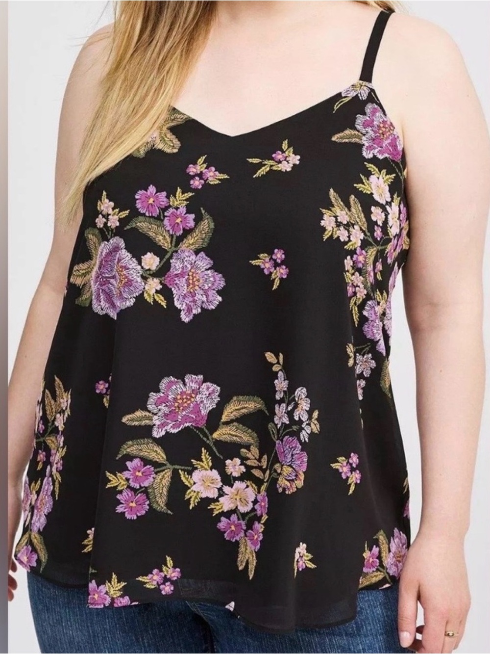 Torrid chiffon Sophie chiffon cami - Size 4